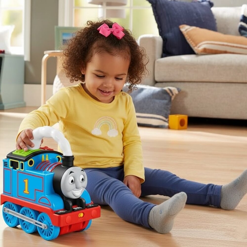 Thomas & Friends Track Master, Storytime Thomas, Interactive Push-along Train